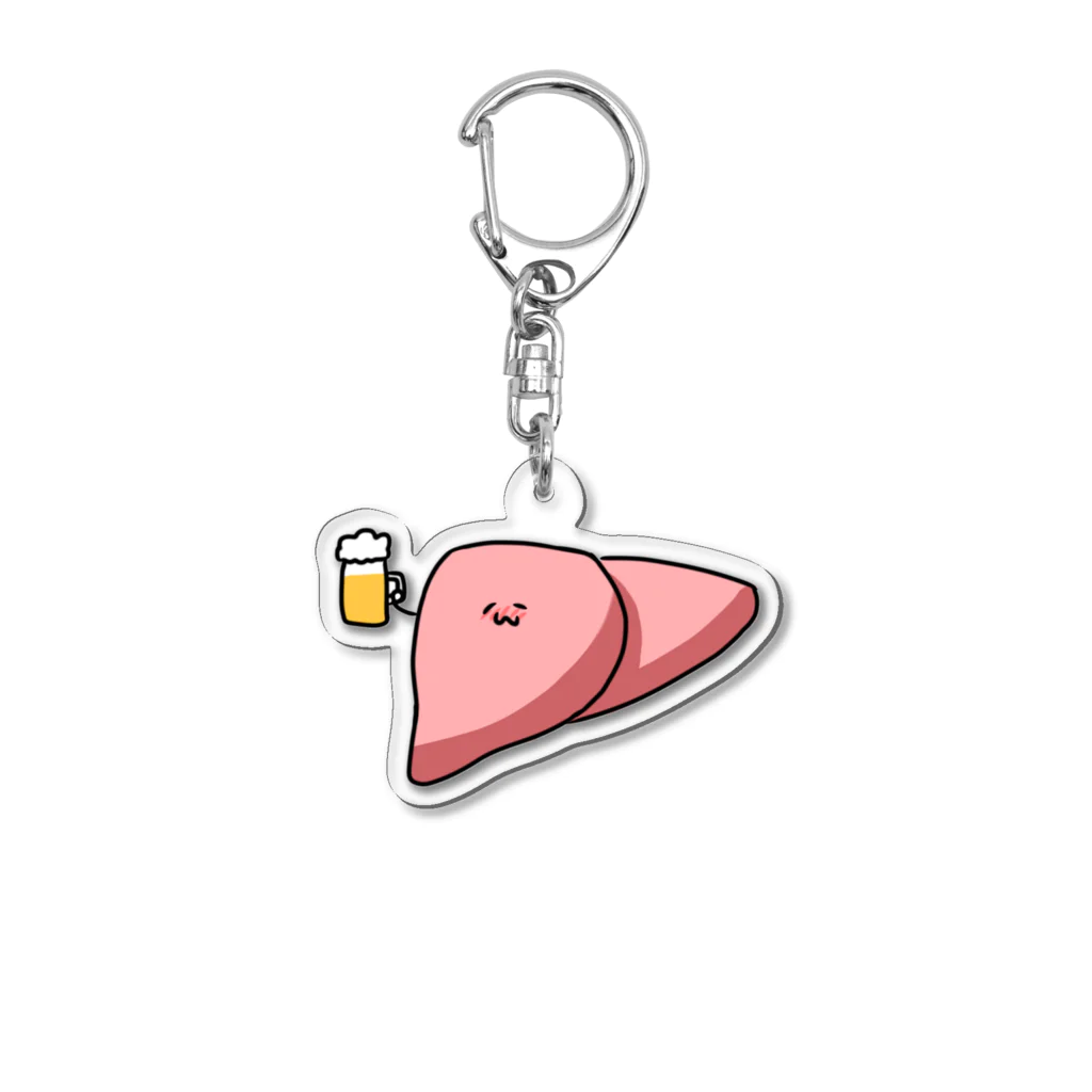 ごみの肝臓くん Acrylic Key Chain