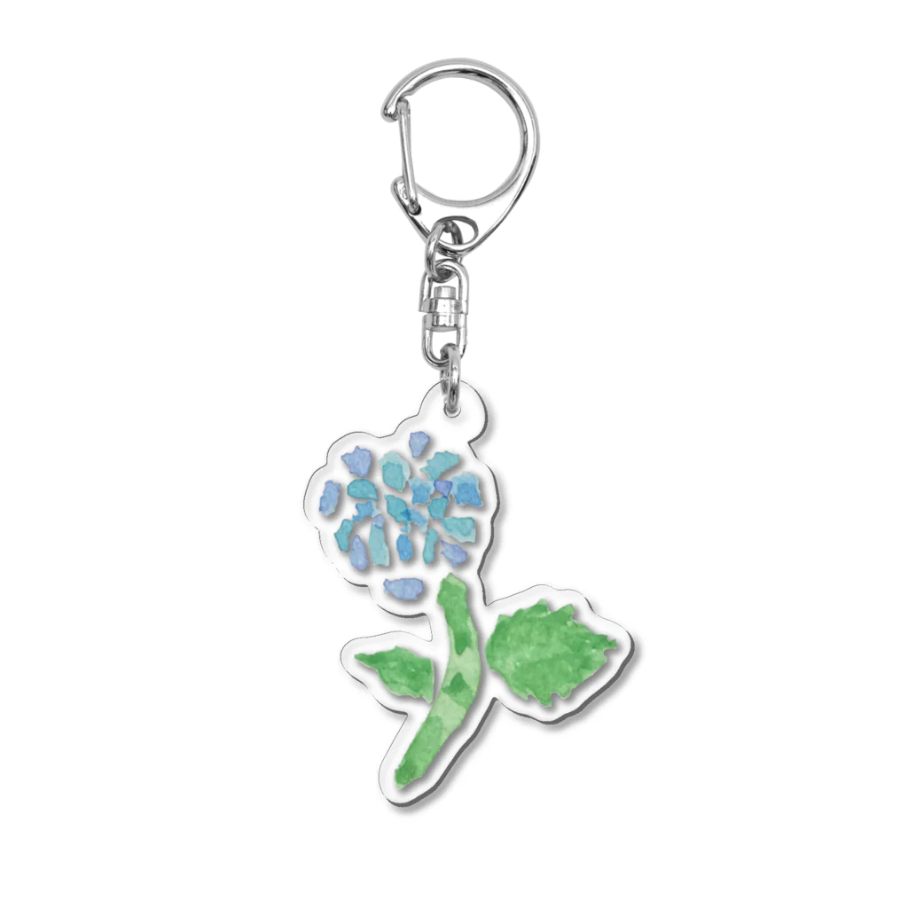 ampluieの紫陽花 Acrylic Key Chain