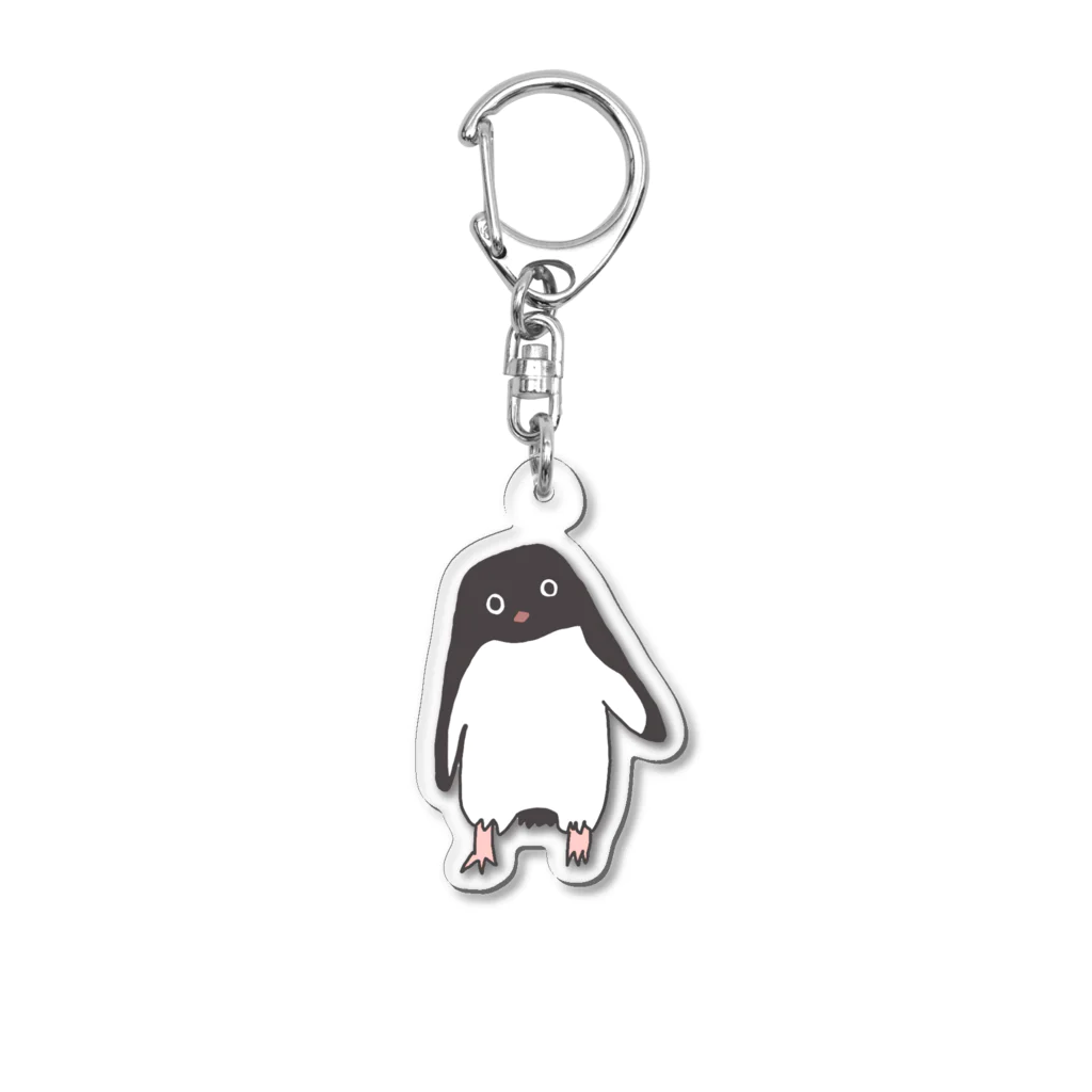 haru yuki 代行店のyuki アデリーペンギン Acrylic Key Chain