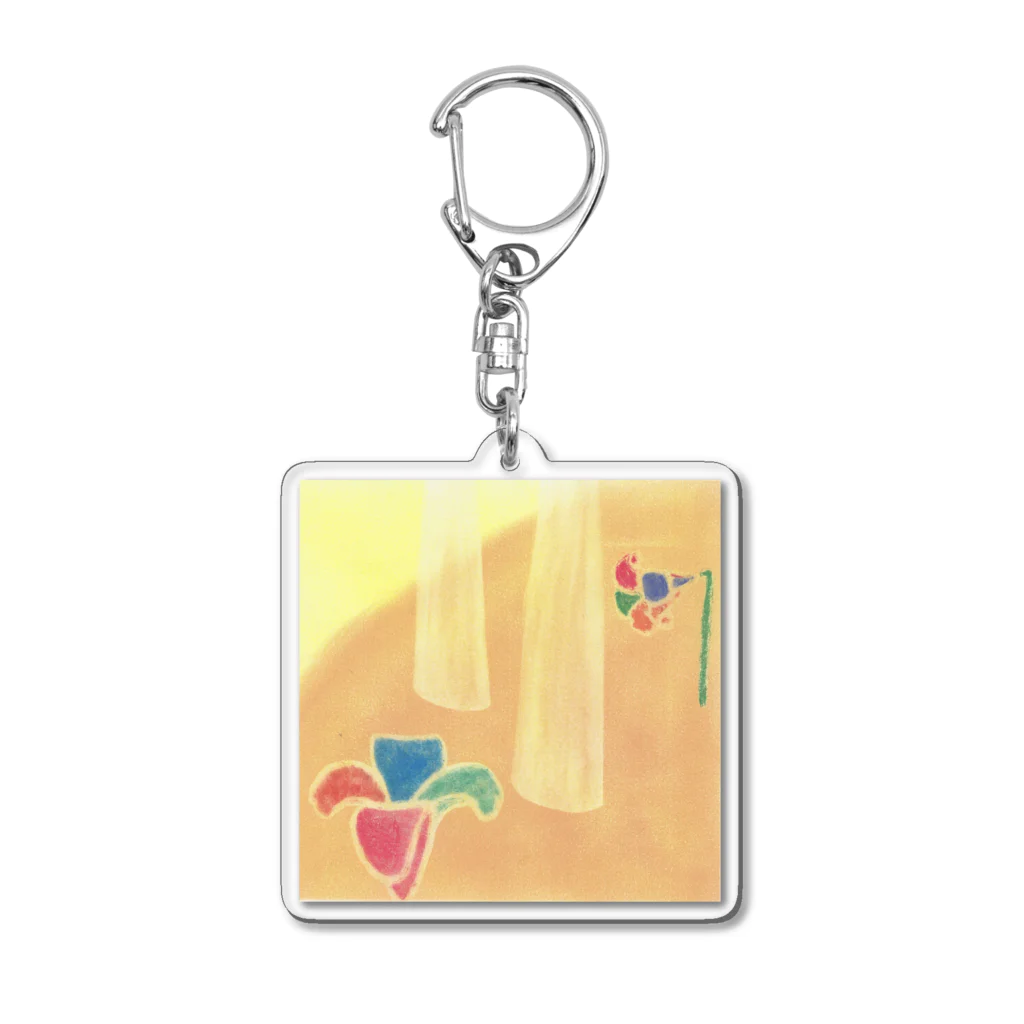 my pastel（いしはら　まさこ）の天国の花 Acrylic Key Chain