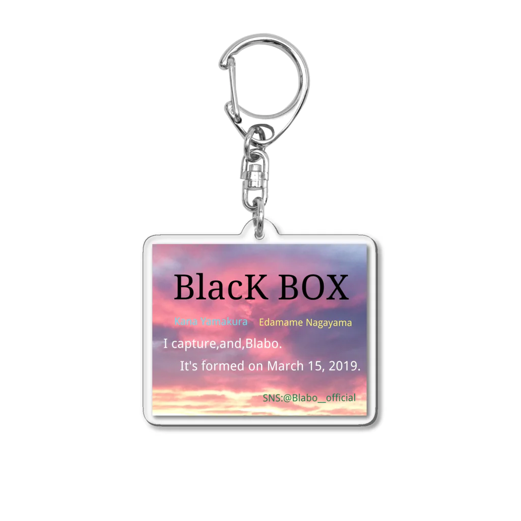 BlacK BOXの「ブラボーショップ」のBlacK BOXオシャレデザイン Acrylic Key Chain