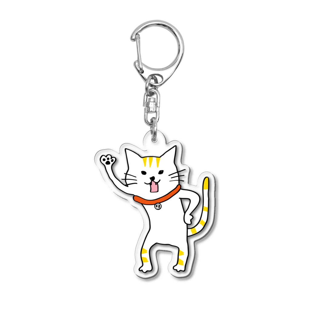 招き猫ポコ太郎のタロさ アクリルキーホルダー