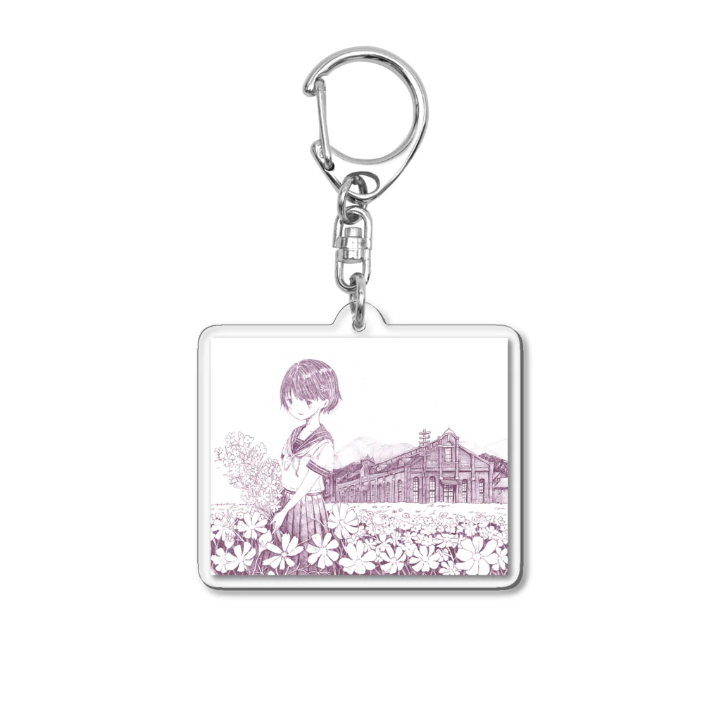 新商品PTオリジナルショップの丸山変電所 Acrylic Key Chain