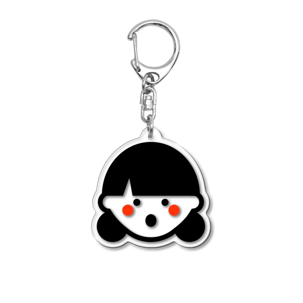 Risakoのおだんごちゃんﾀﾞﾖ Acrylic Key Chain