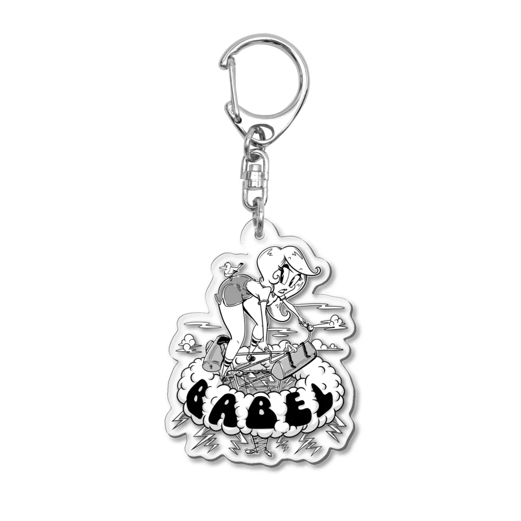 nidan-illustrationの"BABEL" Acrylic Key Chain