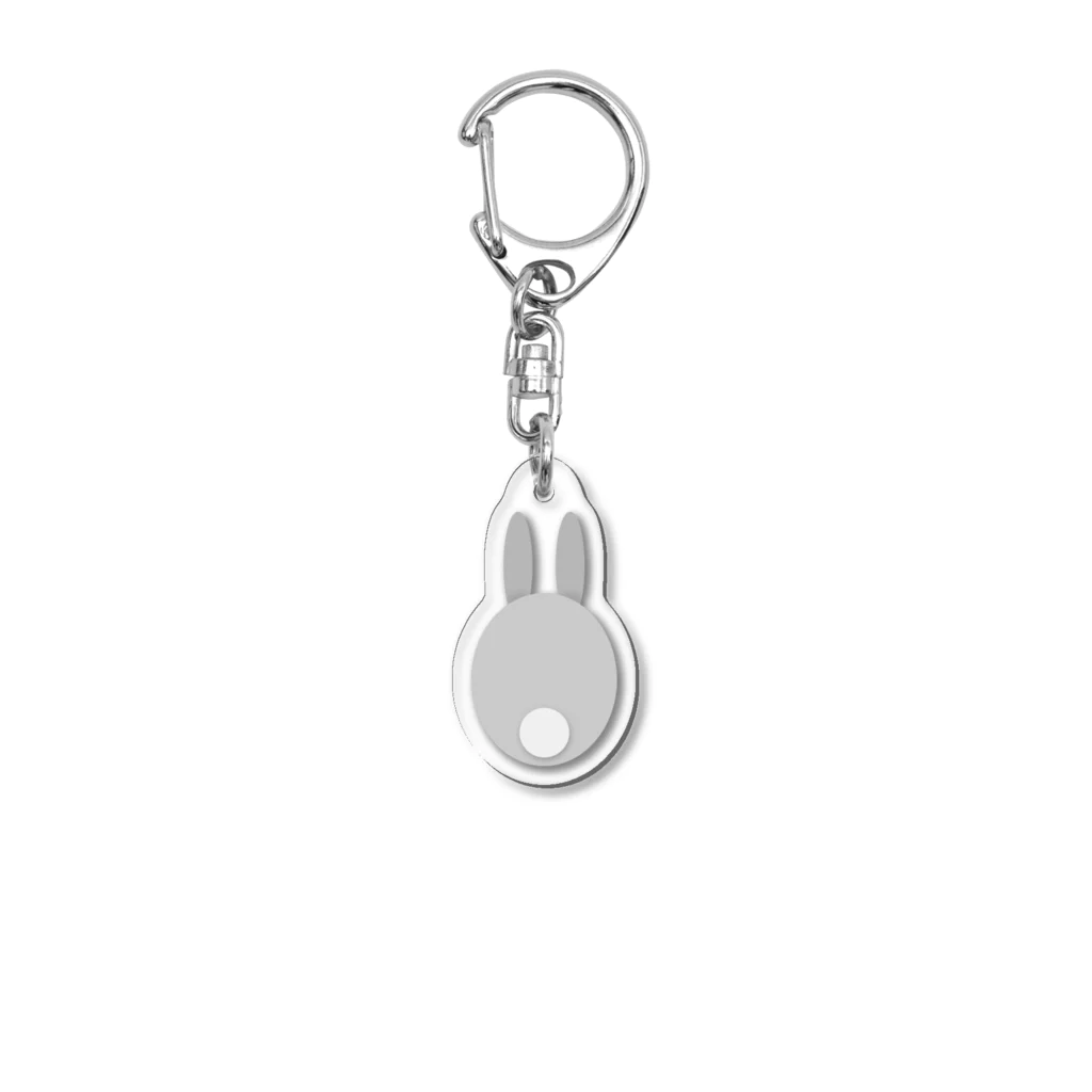 rabbiのうざぎのテール - rabbit tail Acrylic Key Chain