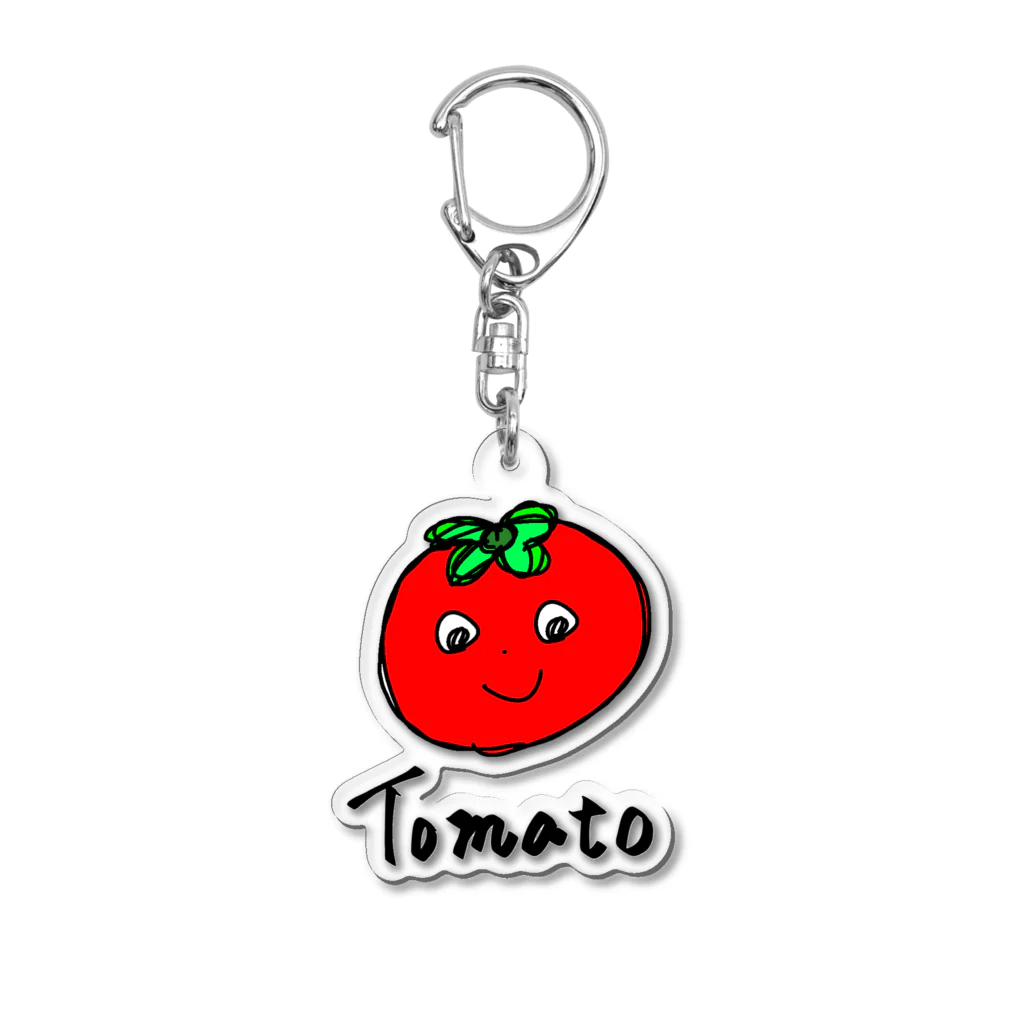 湯豆腐のトマトちゃん Acrylic Key Chain