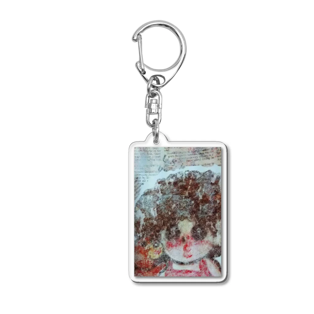 YONEのKISS Acrylic Key Chain