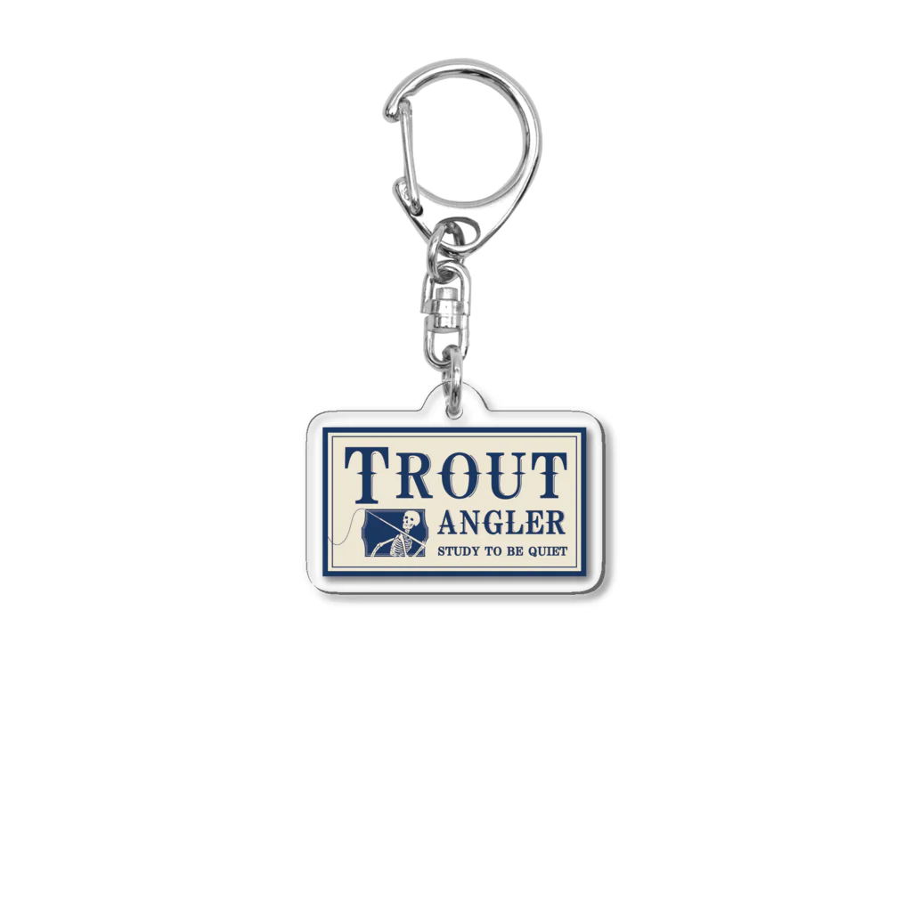 渓流釣り倶楽部のTROUT ANGLER Acrylic Key Chain