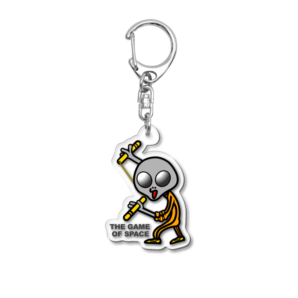 オリジナルデザインTシャツ　SMOKIN'の宇宙遊戯２　ヌンチャクバージョン　 Acrylic Key Chain