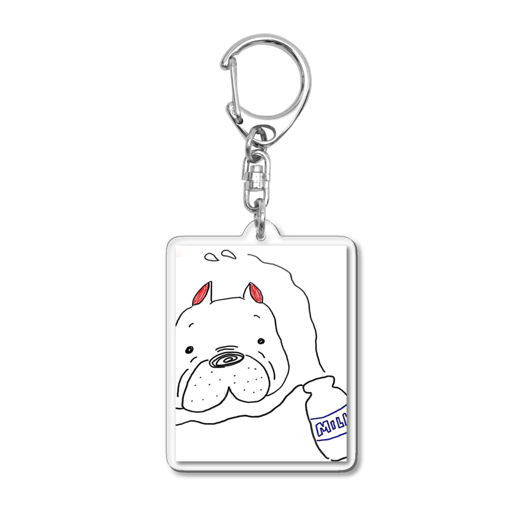 full-の犬さま Acrylic Key Chain