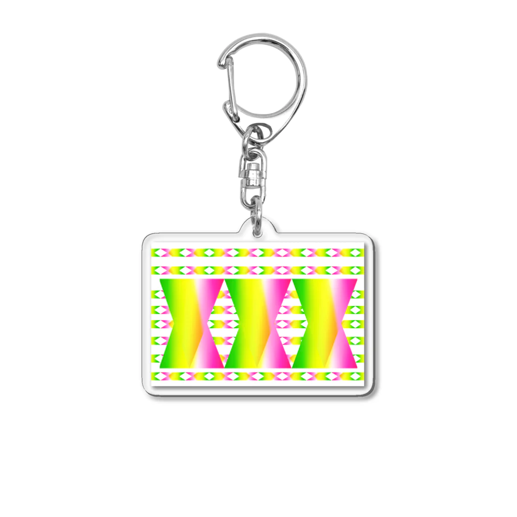 ✨🌈✨ユラクラカン🇯🇵 ✨🌈✨の🌸春色虹グラス🌈 Acrylic Key Chain