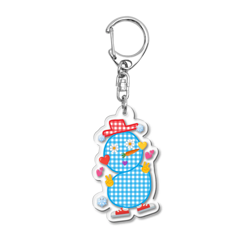 Happyーpop28c🎵のsnowmanman Acrylic Key Chain