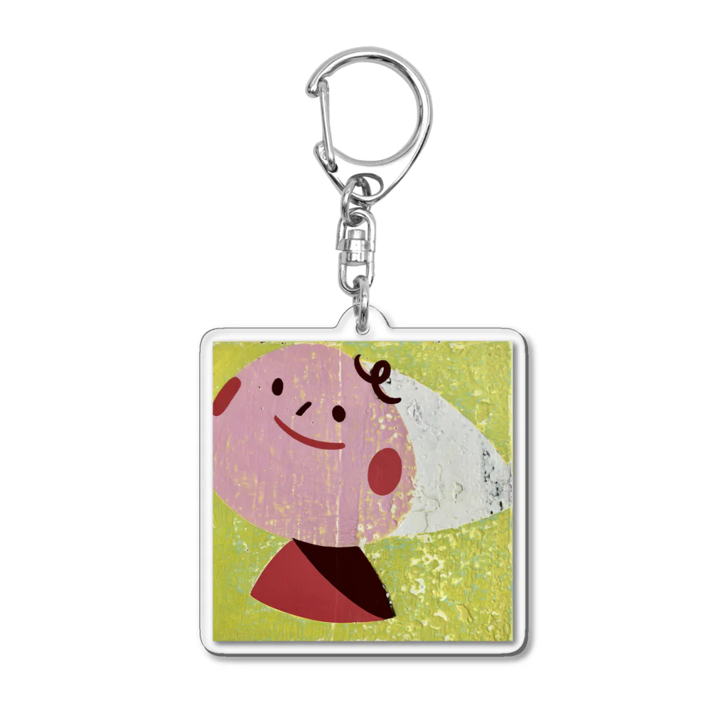 レターオールソーツのIce cream for girls Acrylic Key Chain