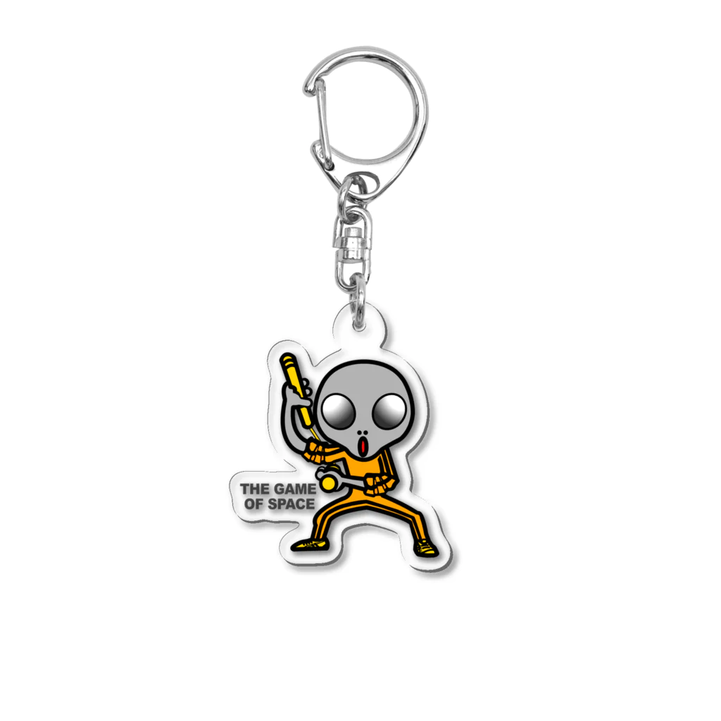 オリジナルデザインTシャツ　SMOKIN'の宇宙遊戯 ヌンチャクバージョン2 Acrylic Key Chain