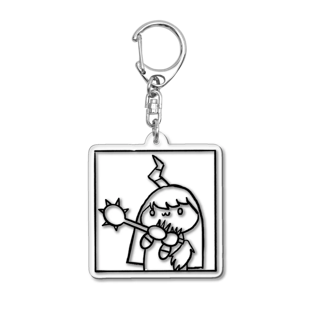 チビ画伯＋チビママのCUTE DEMON Acrylic Key Chain