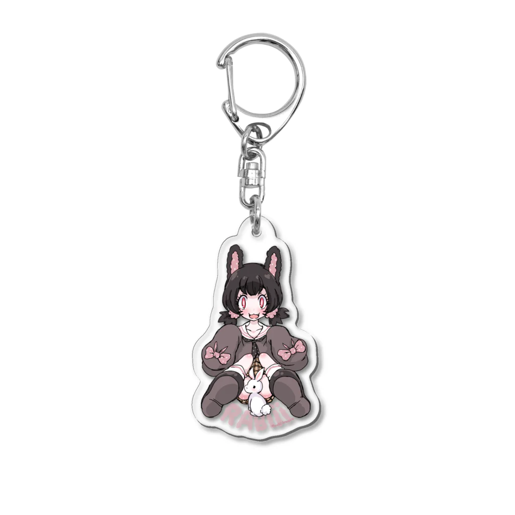 tachikawaのうさぎのこ Acrylic Key Chain