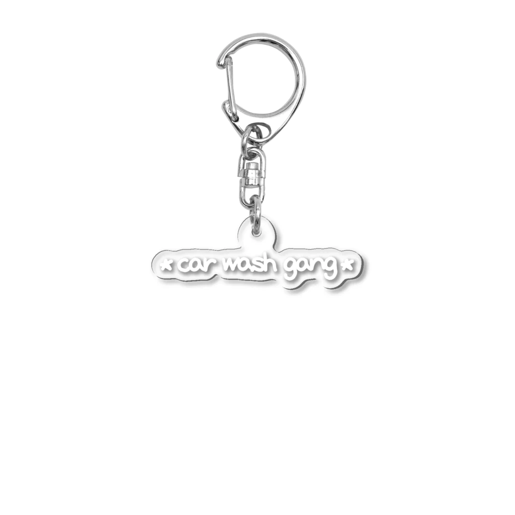 car wash gang SUZURI店のTAGW Acrylic Key Chain