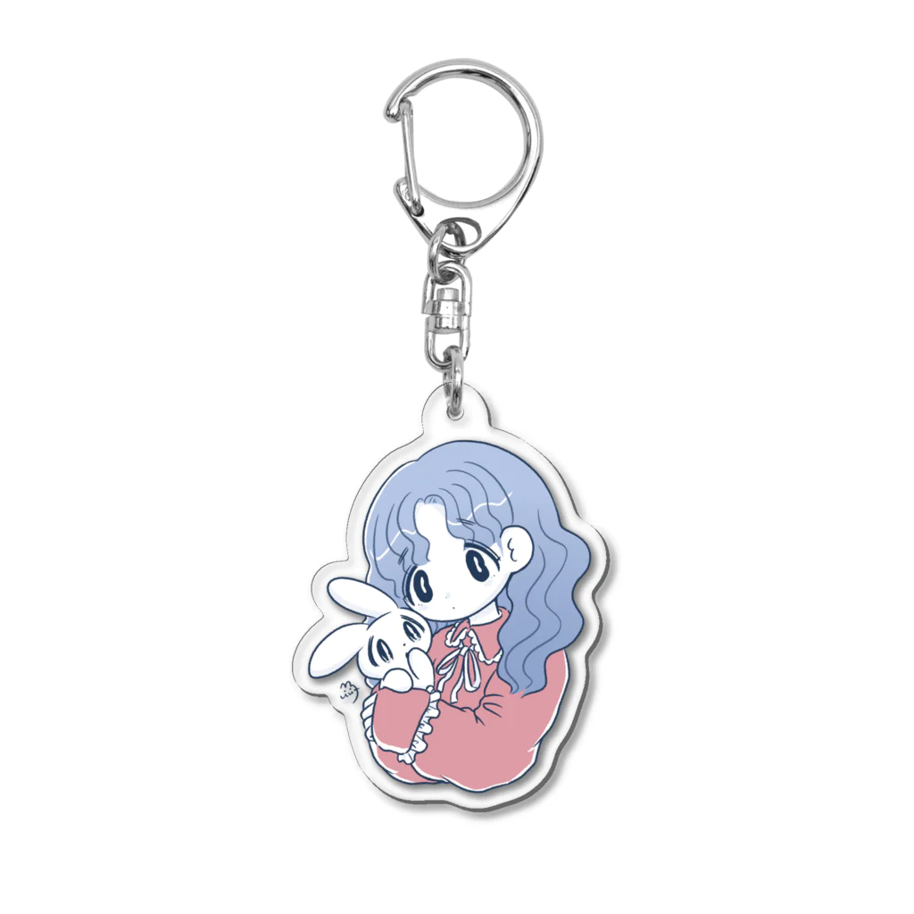 微々子(Viviko)の私の大好き Acrylic Key Chain