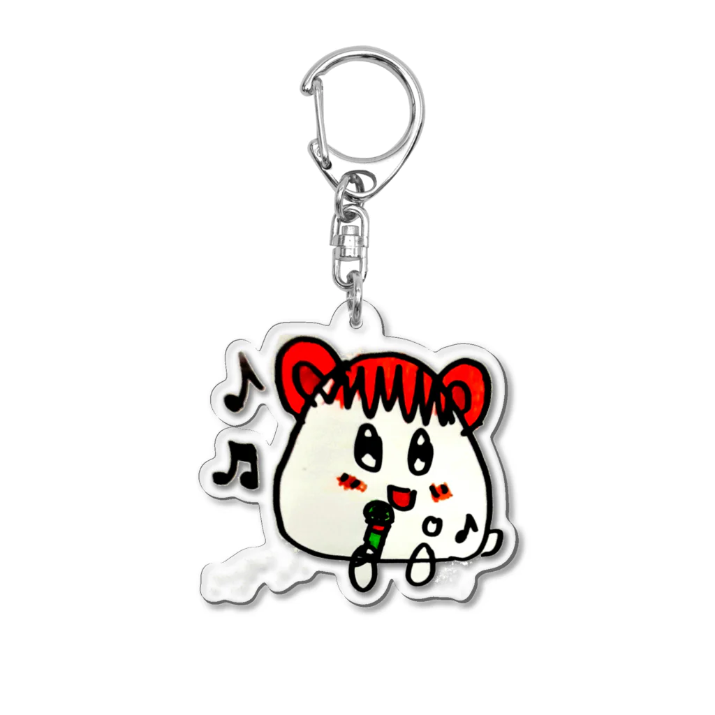 ウタハムちゃんです♪のウタハムちゃん(透明化) Acrylic Key Chain