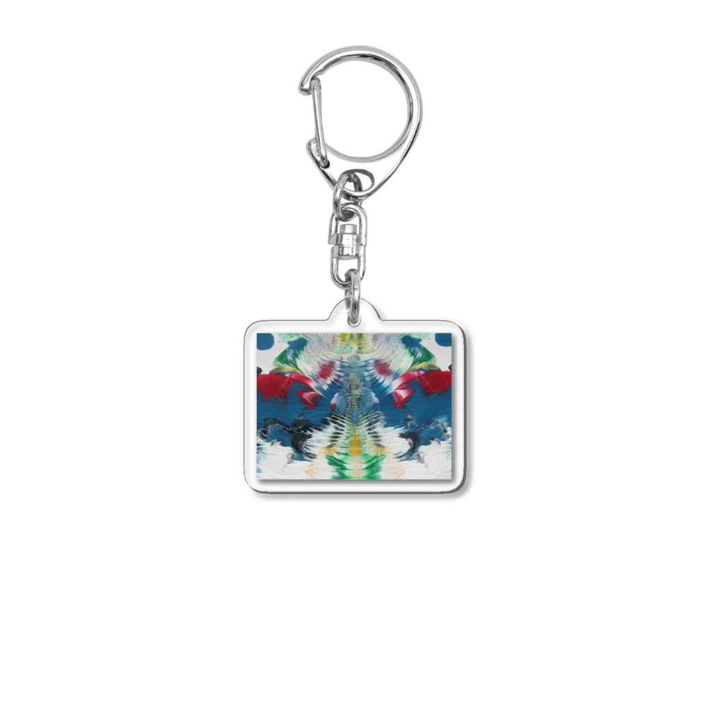 mitanogoruのデカルコマニー１ Acrylic Key Chain