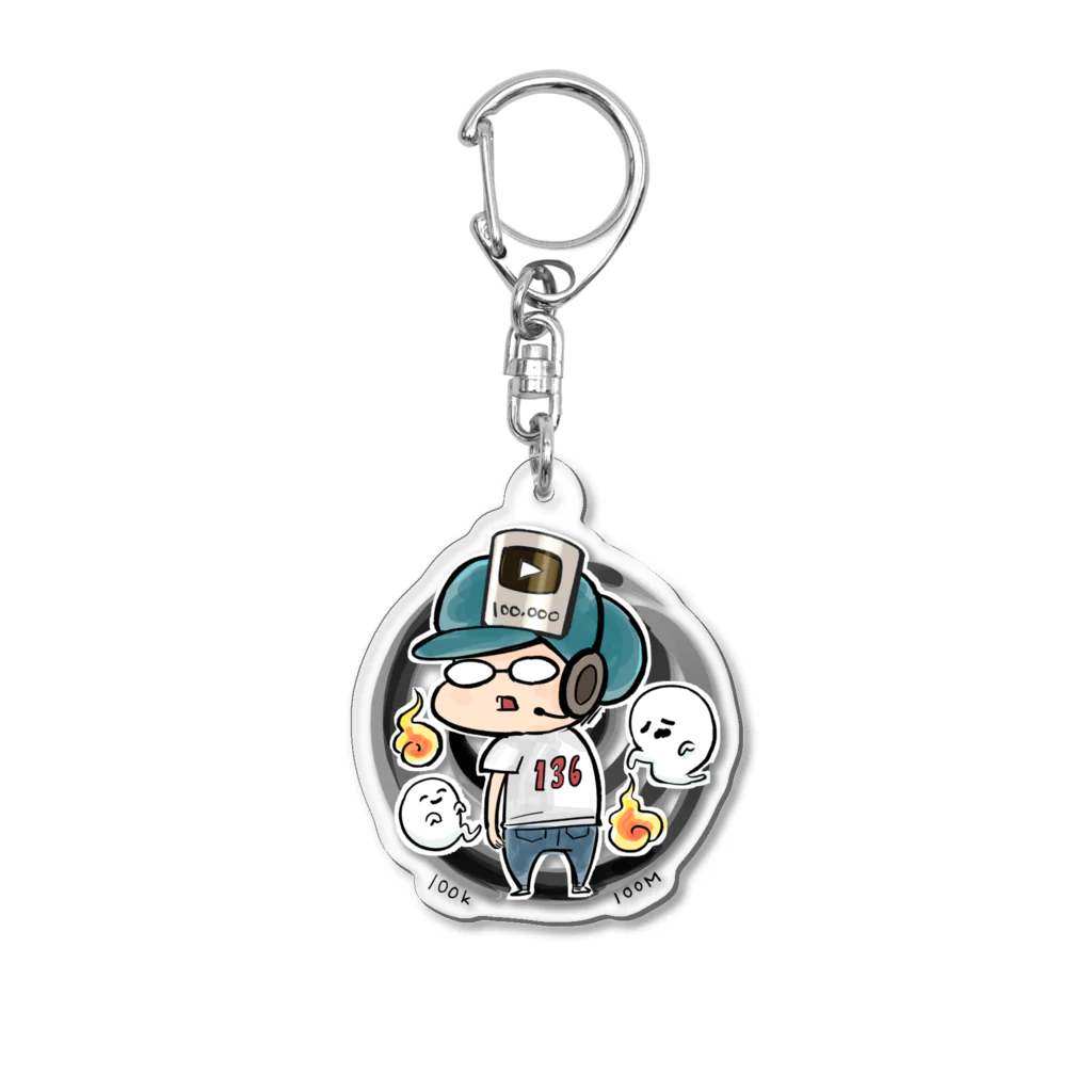 136/IsAMのお店/言霊堂グッズショップの136-MH-KJ Acrylic Key Chain