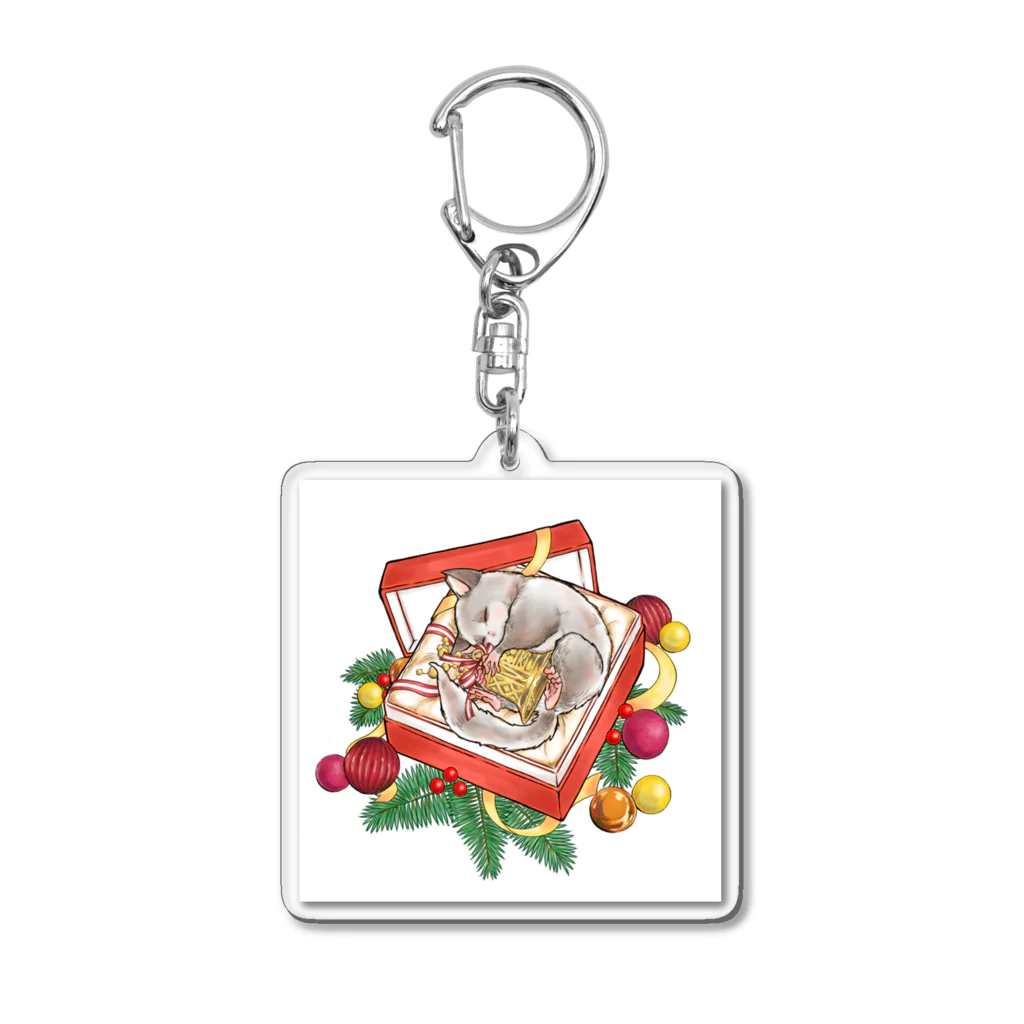 modoki のモドキ(クリスマスベル) Acrylic Key Chain