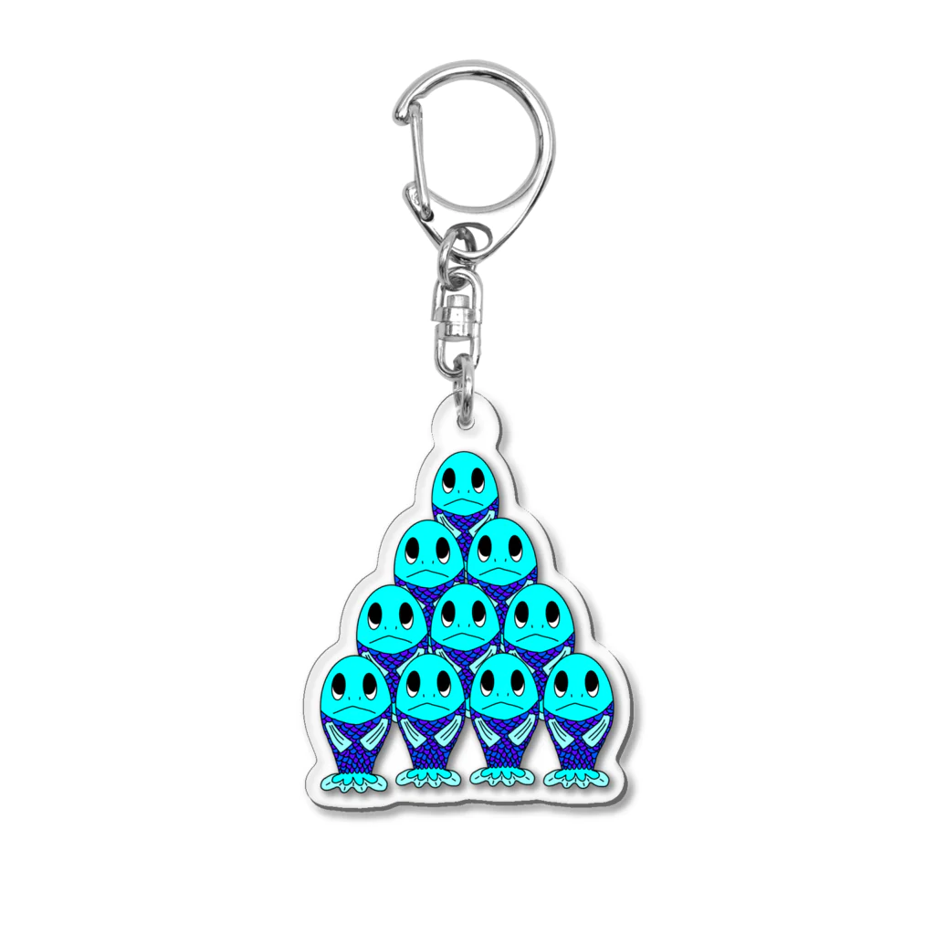 nyandaful storeの10人のしもべ達 Acrylic Key Chain