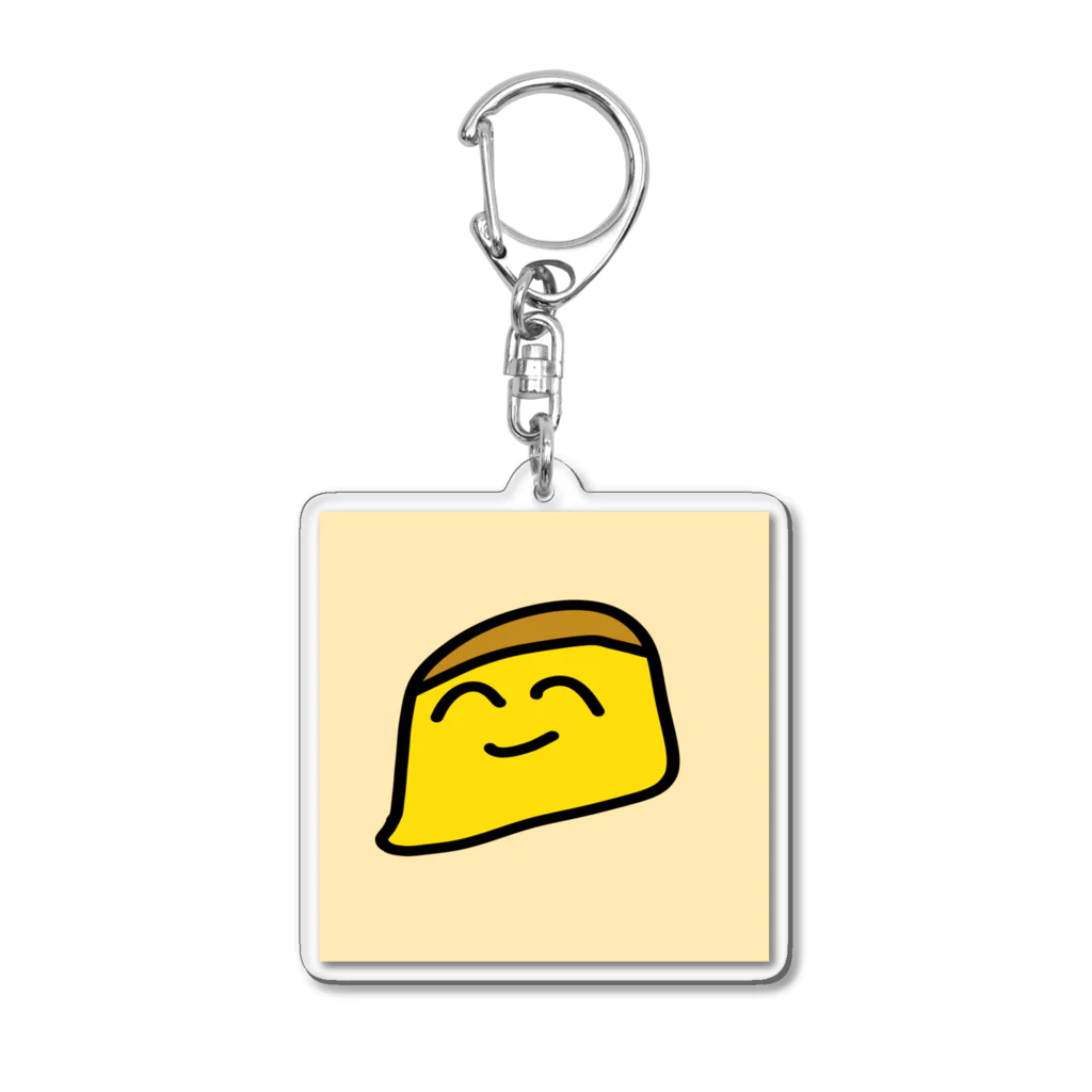 Smilesのプリン Acrylic Key Chain