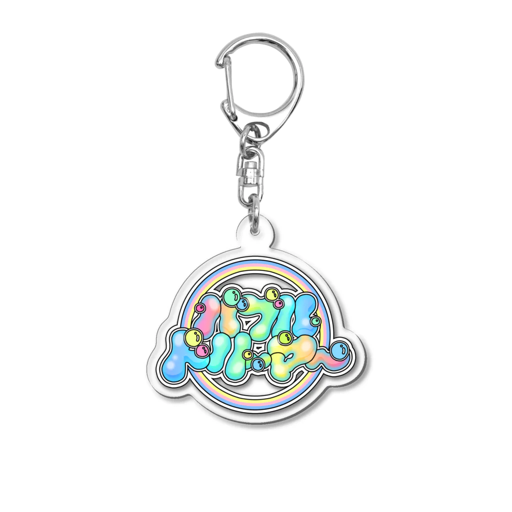 ハヤシレナ♡ネオ♡シャイニーズのバブルドリーマー缶バッチ Acrylic Key Chain