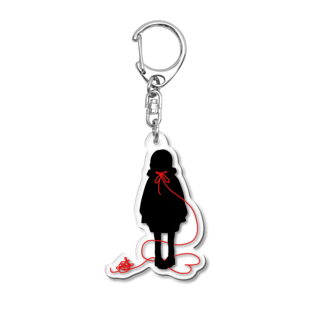 CARPE DIEMの自己肯定感 首輪 Acrylic Key Chain