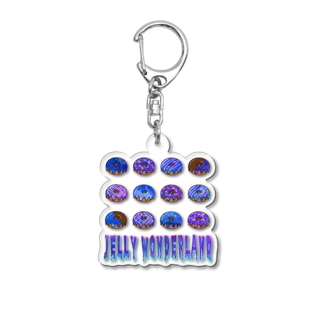 【公式】JELLY WONDERLAND【ショップ】のジェリードーナツ Acrylic Key Chain