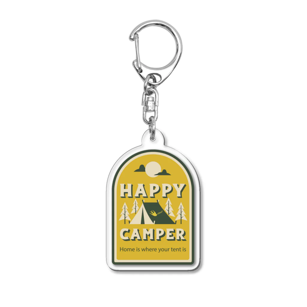 akiemon5963のHappy Camper アクリルキーホルダー