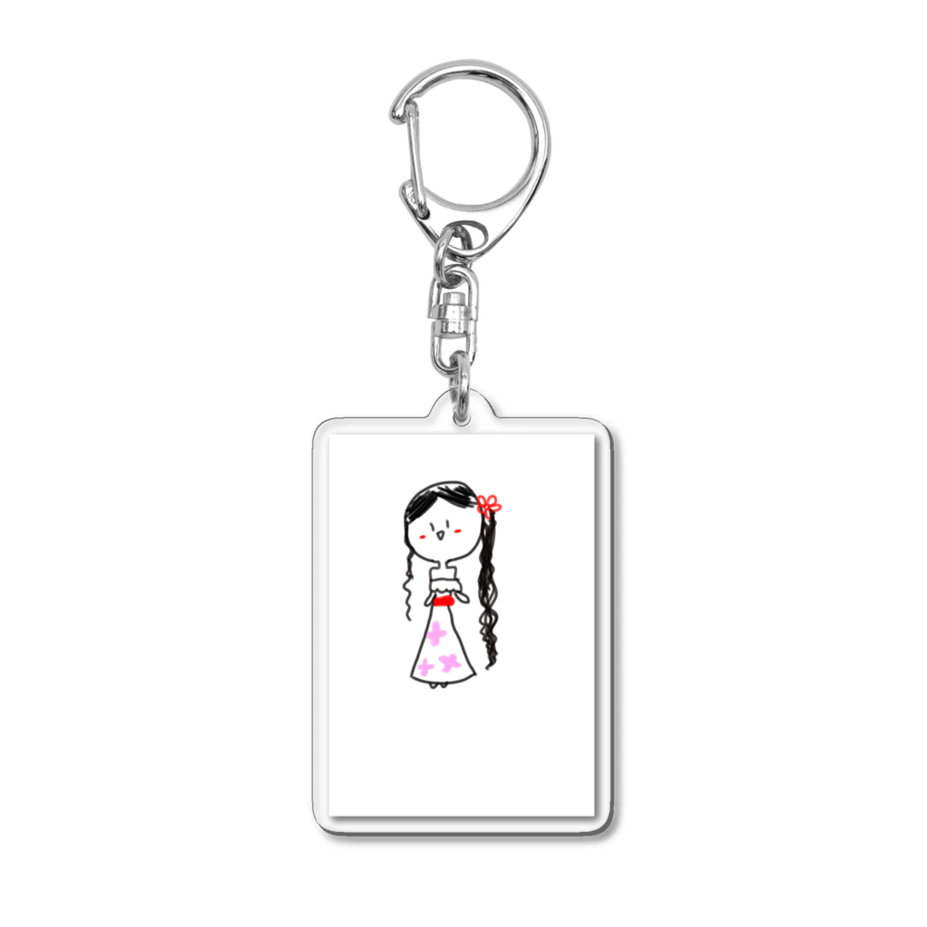 Ryo shopsのもし私がぶどうかいに行けるなら Acrylic Key Chain