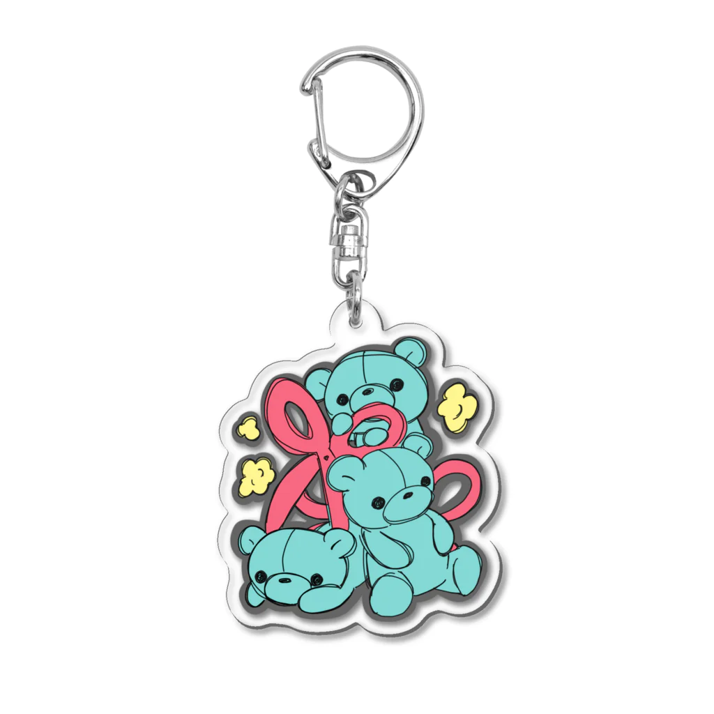 みゃい🧸🐾のはさみくみゃ３ Acrylic Key Chain