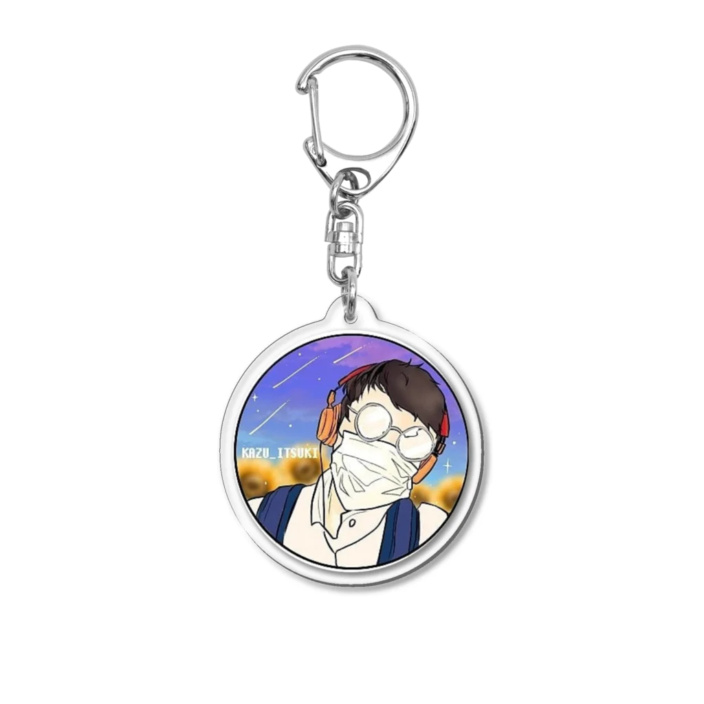 樹カズ・Hime.art SHOPのHimeイラスト01 Acrylic Key Chain