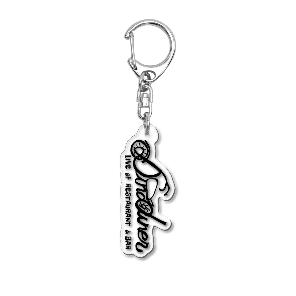 DINO DINERのマスターデザインのロゴ Acrylic Key Chain