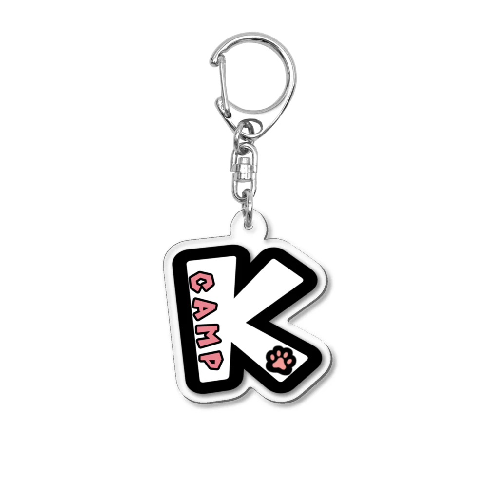 K.CAMPのKアクリルキーホルダー Acrylic Key Chain