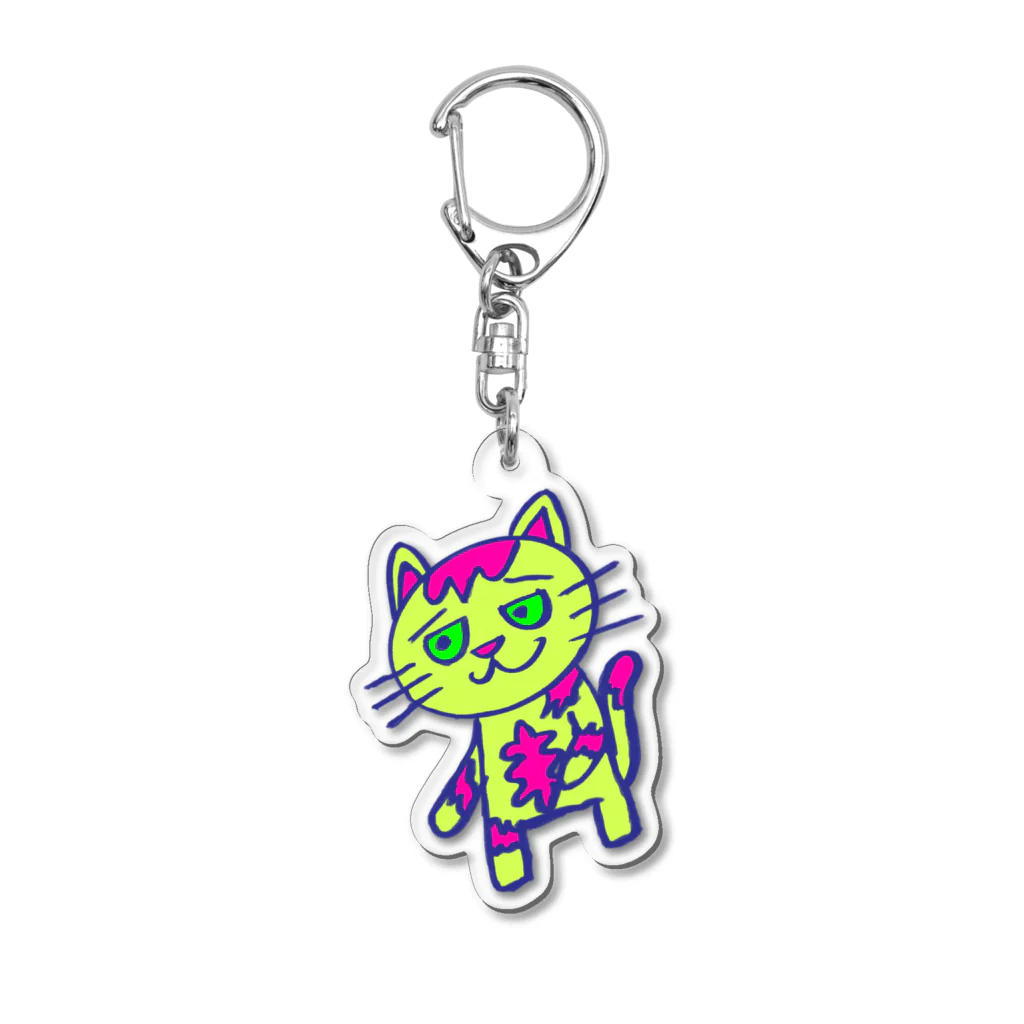 nekonekonekoのリヴァネコ Acrylic Key Chain