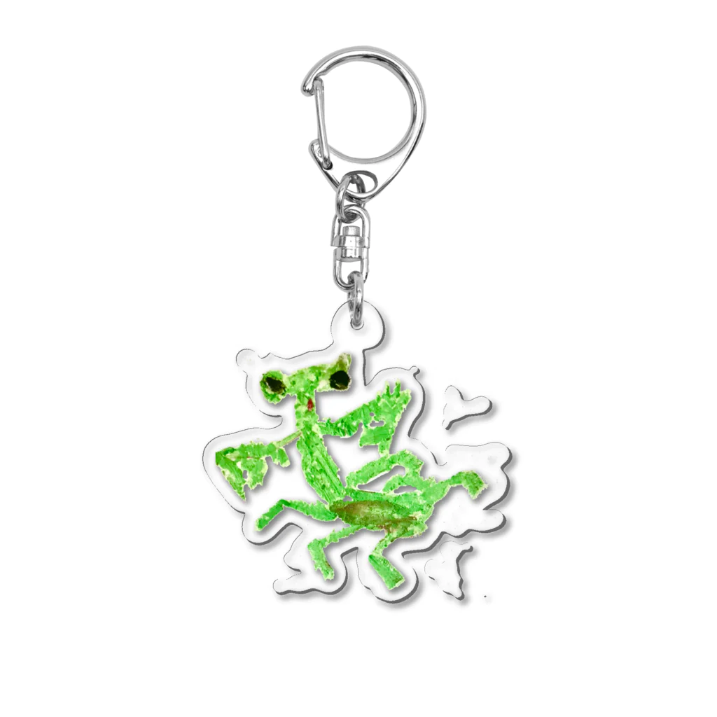 akimyhrのクレヨンかまきり Acrylic Key Chain