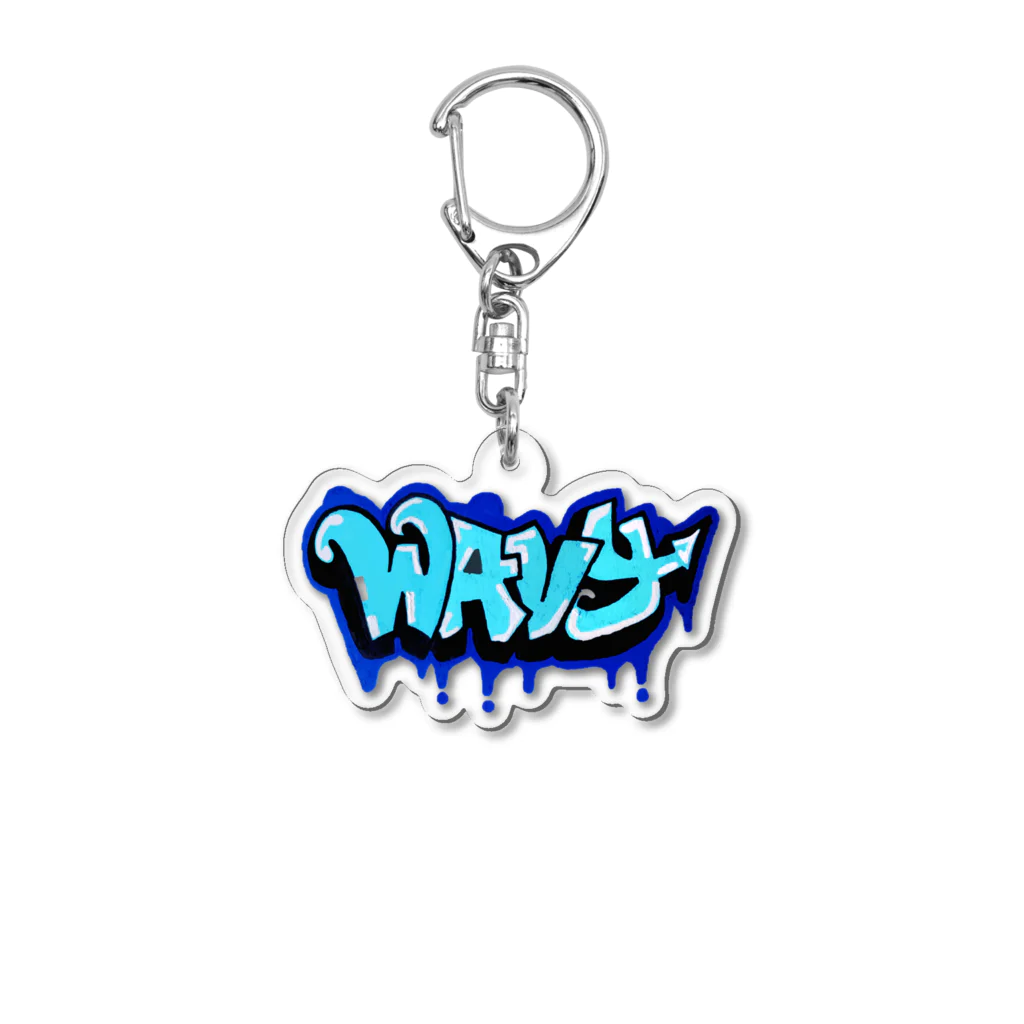 NonameのWavy オリジナル Acrylic Key Chain