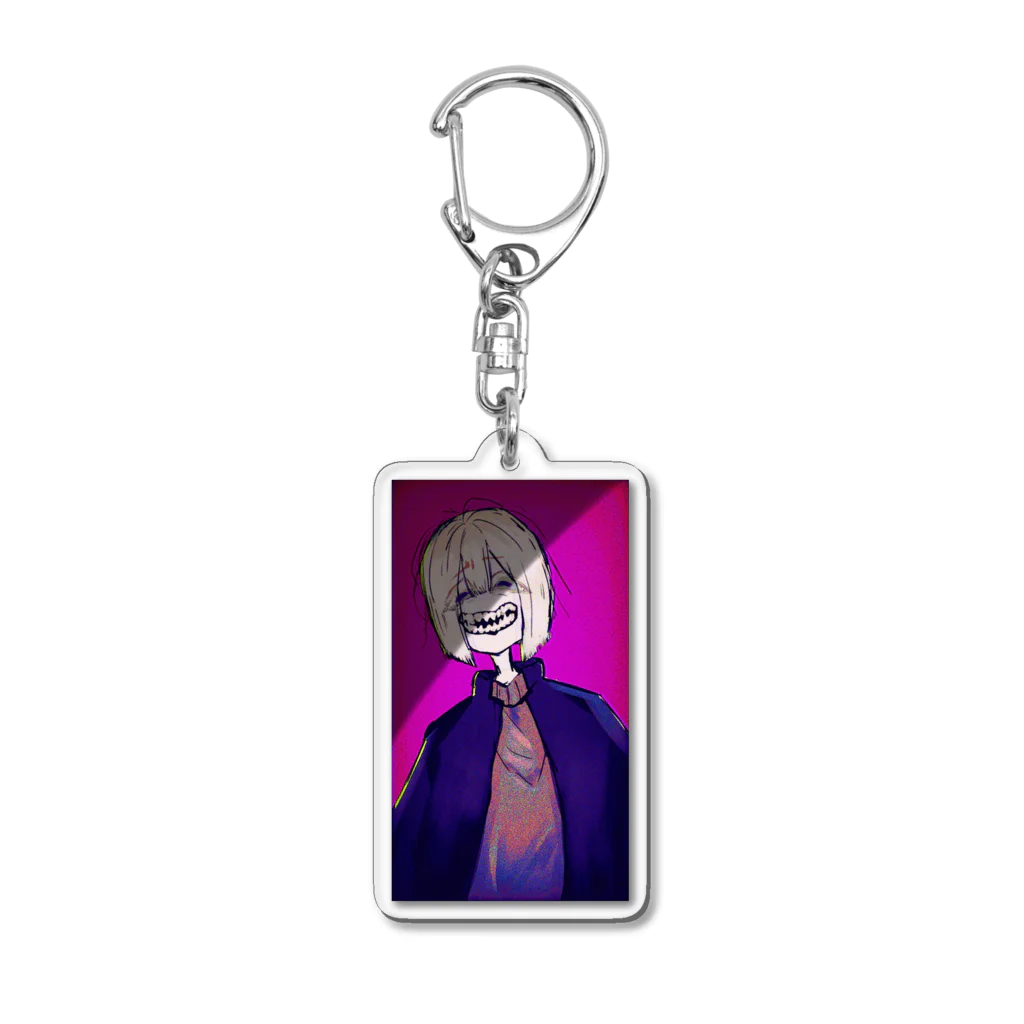 あああああのにこり Acrylic Key Chain