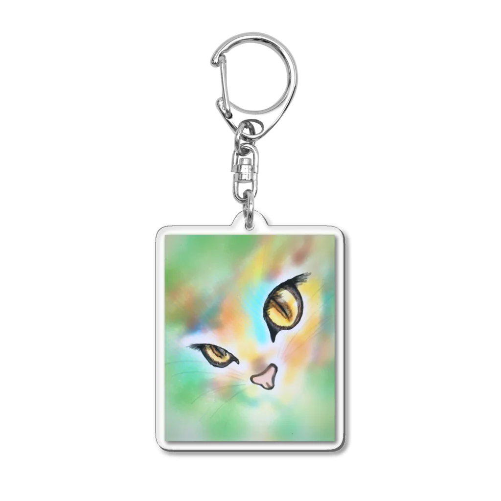 ねこの国のねこさん Acrylic Key Chain