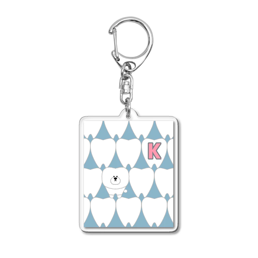 けんしんくんのビションフリーけんしんくん Acrylic Key Chain