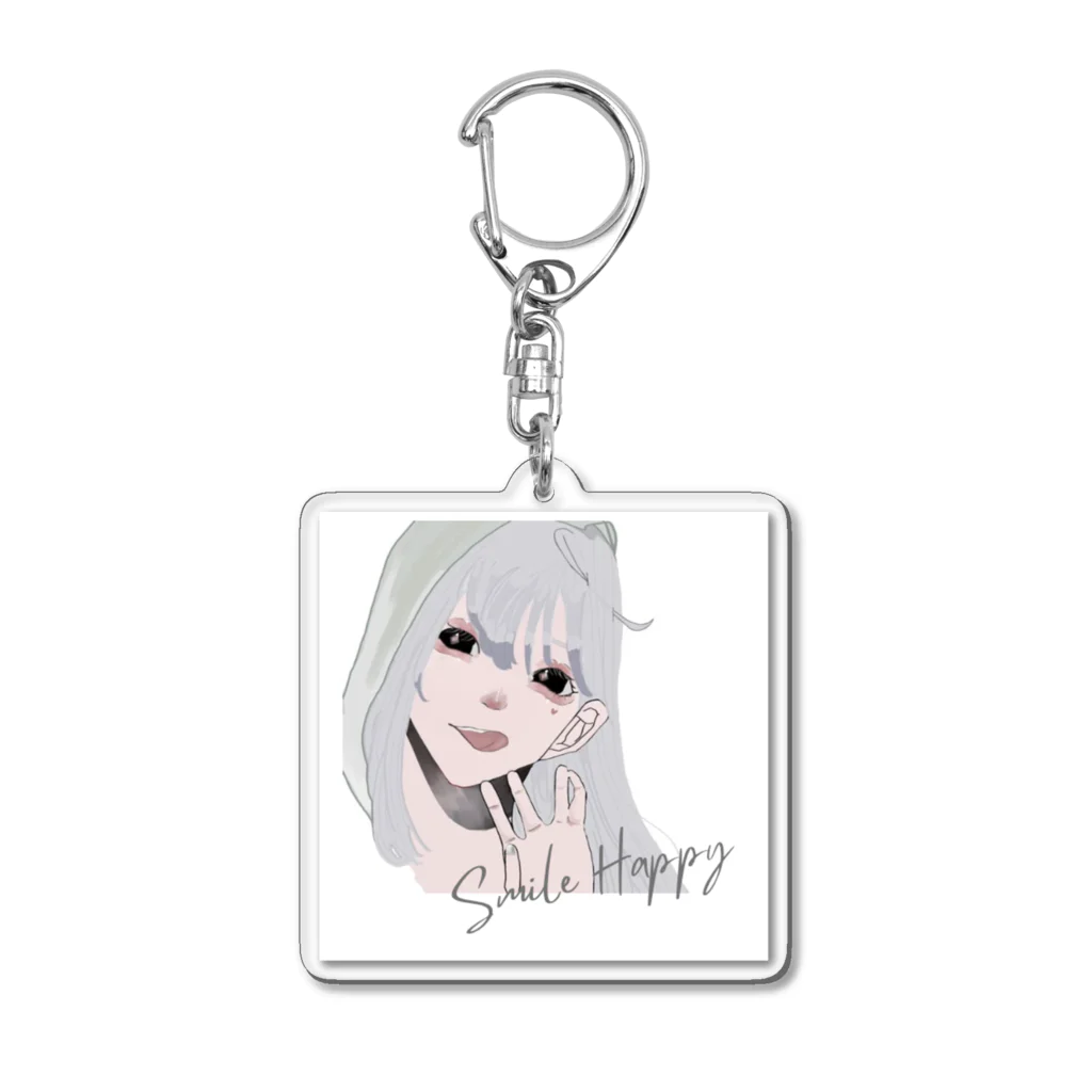 mini RのSmile Happyシリーズ Acrylic Key Chain