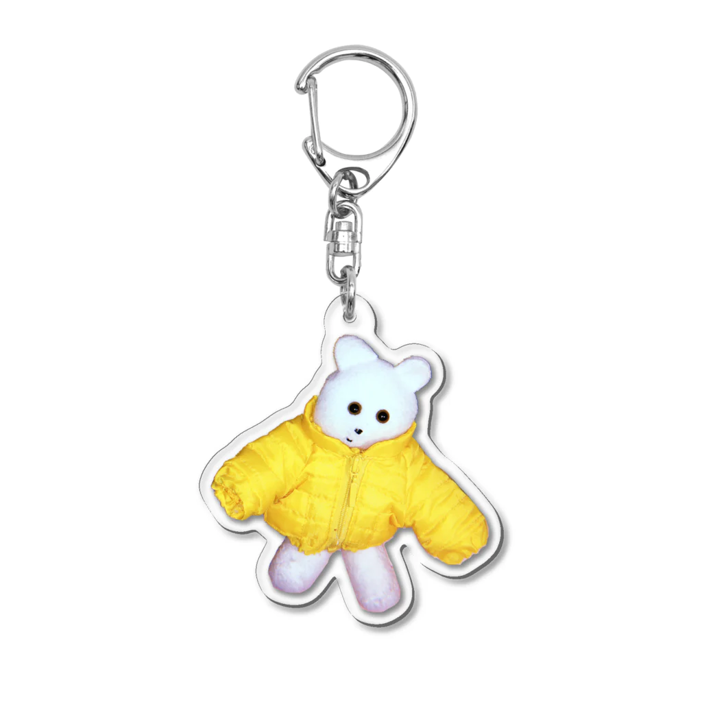 くまきちショップやさんのYELLOW JAKET Acrylic Key Chain