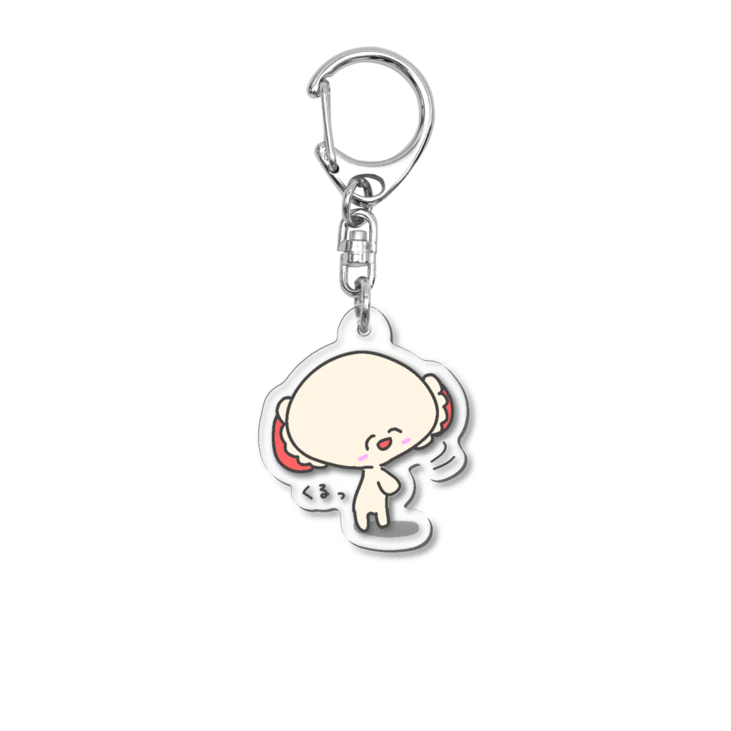 まくらちゃん公式ネットショップのふりむきまくらちゃん Acrylic Key Chain