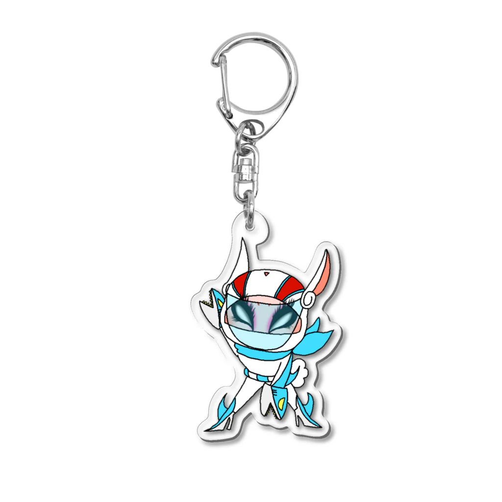 こつめちゃんのおみせの因幡ホワイト Acrylic Key Chain