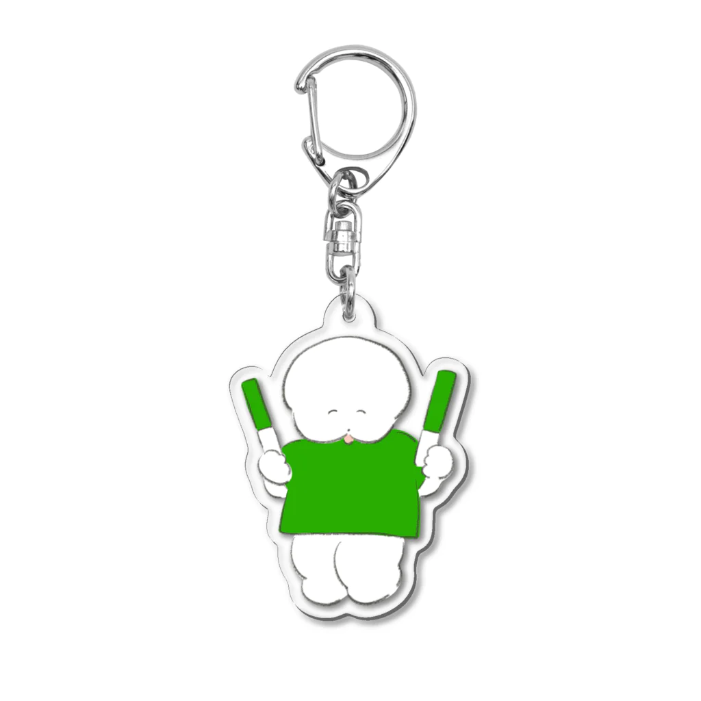 ワヌ山のアイドル大好きワヌ山ちゃん💚 Acrylic Key Chain