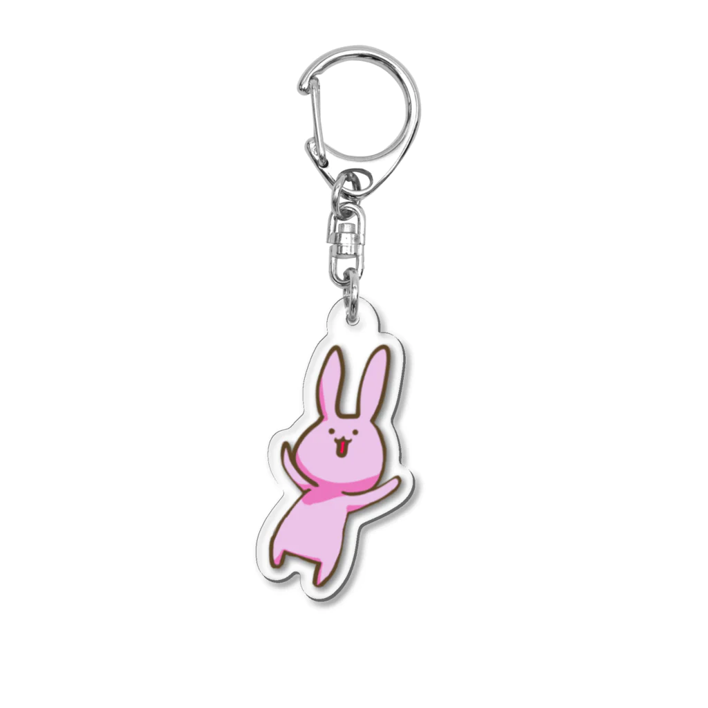 よづ(yozu)のうさぎ的なあいつ(1) Acrylic Key Chain